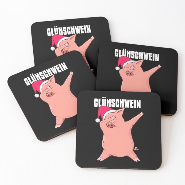 Item preview, Funny Pig Dab Christmas Glühschwein designed and sold by alldergreff.