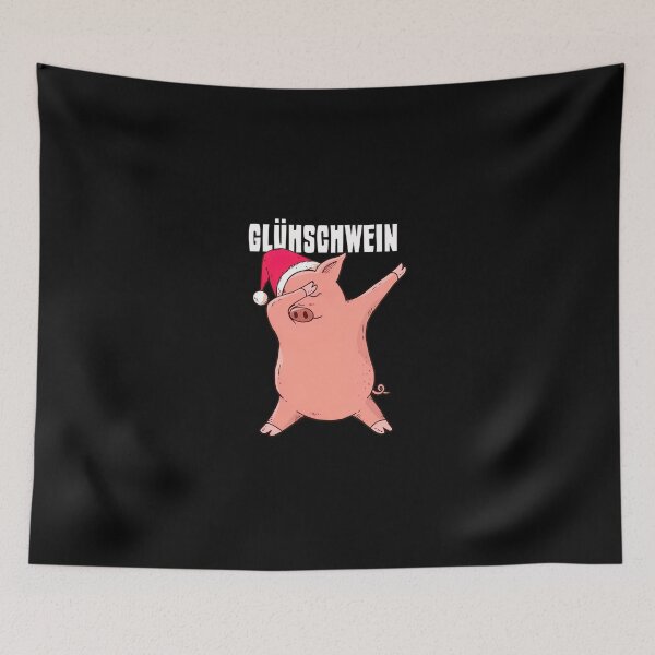 Item preview, Funny Pig Dab Christmas Glühschwein designed and sold by alldergreff.
