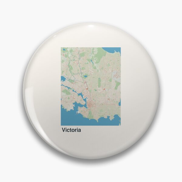 Item preview, Victoria Minimalistic Map Art designed and sold by MapsNerd.