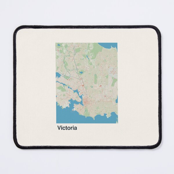 Item preview, Victoria Minimalistic Map Art designed and sold by MapsNerd.