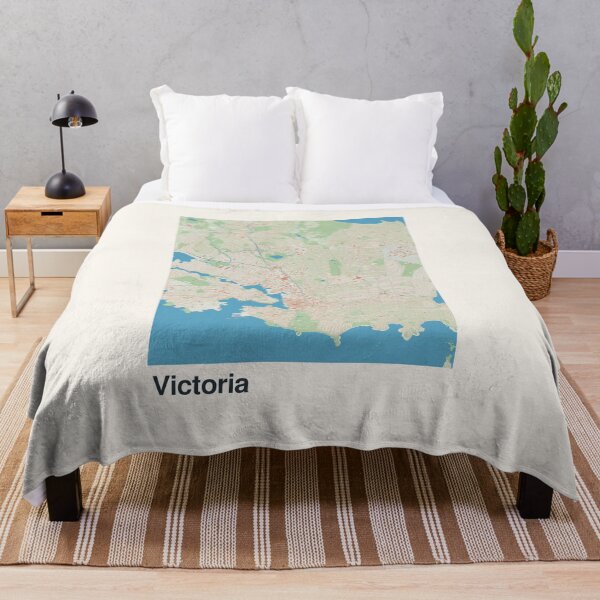 Item preview, Victoria Minimalistic Map Art designed and sold by MapsNerd.