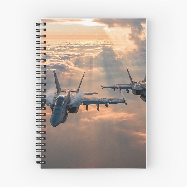 Item preview, F/A-18 Hornets Head-On Through Golden God Rays designed and sold by Airpower Art.