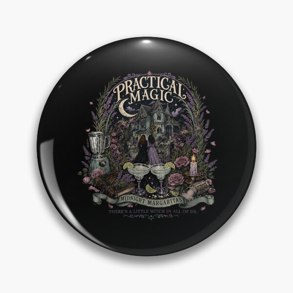 Item preview, Black Cat Practical Magic Witch Sisters Margaritas Halloween designed and sold by MatherFisher.