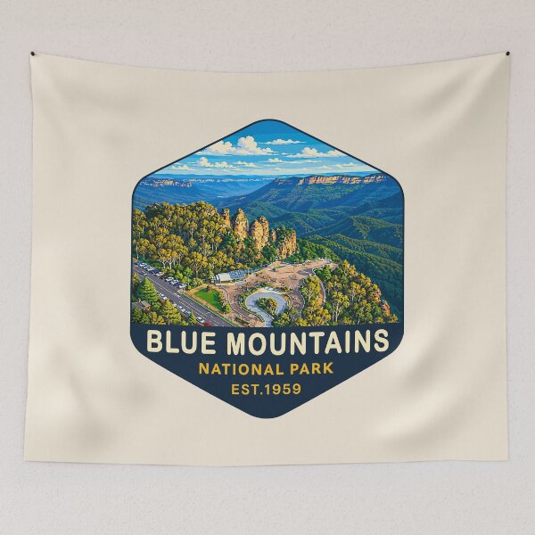 Item preview, Blue Mountains National Park designed and sold by Gideon Emmerich.