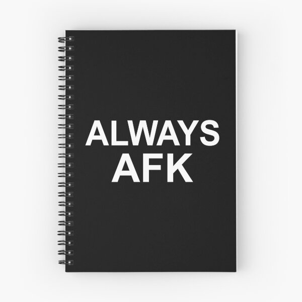 Item preview, Always AFK Funny Gamer designed and sold by 622Strands.
