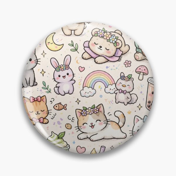 Item preview, Cute Doodle Dootie (Cats, Bears, Boba Tea, Rainbows) Phone Case Cover  designed and sold by Trendnextstore.