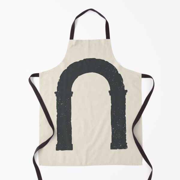 Item preview, Weathered Stone Arch | Minimalist Charcoal Texture Print designed and sold by Zaramodo.