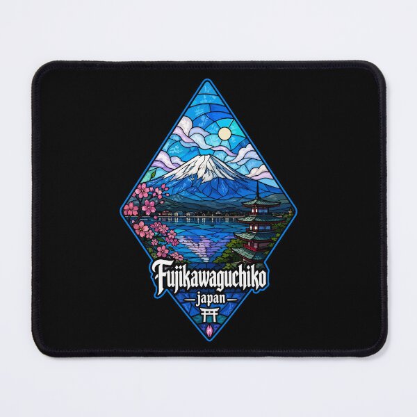 Item preview, Fujikawaguchiko Japan Stained Glass Travel designed and sold by TomFrontierArt.
