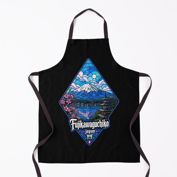 Item preview, Fujikawaguchiko Japan Stained Glass Travel designed and sold by TomFrontierArt.
