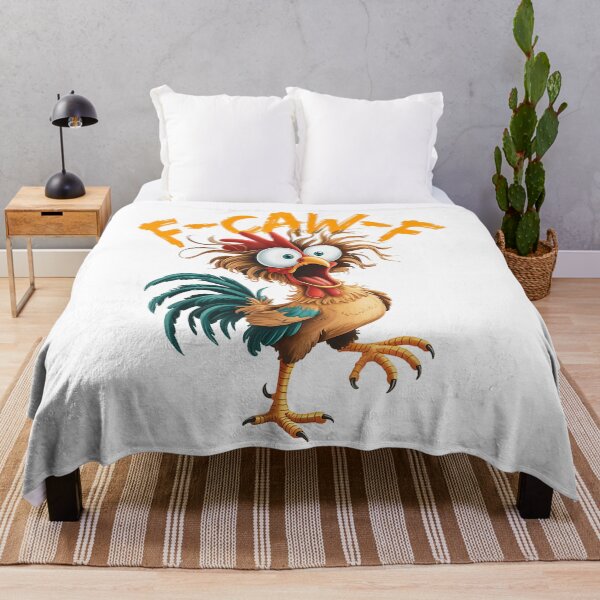 Item preview, F Caw F Rooster Funny Shirts for Men and Women Chicken Whisperer designed and sold by AngelaOdonn.