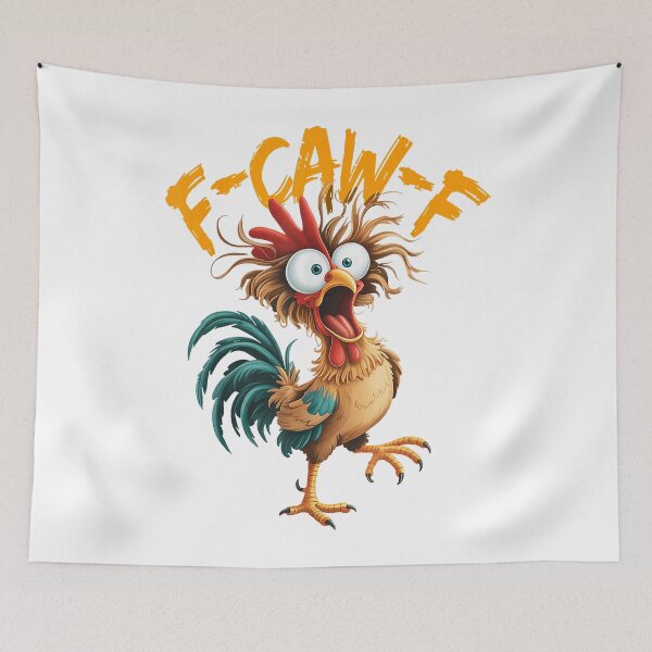 Item preview, F Caw F Rooster Funny Shirts for Men and Women Chicken Whisperer  designed and sold by AngelaOdonn.