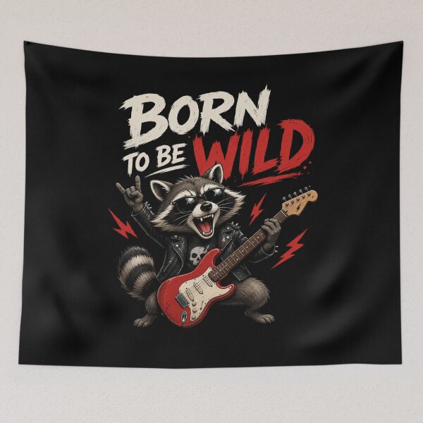 Item preview, Rocky Raccoon / Rockstar Raccoon  designed and sold by TheEndDesign.