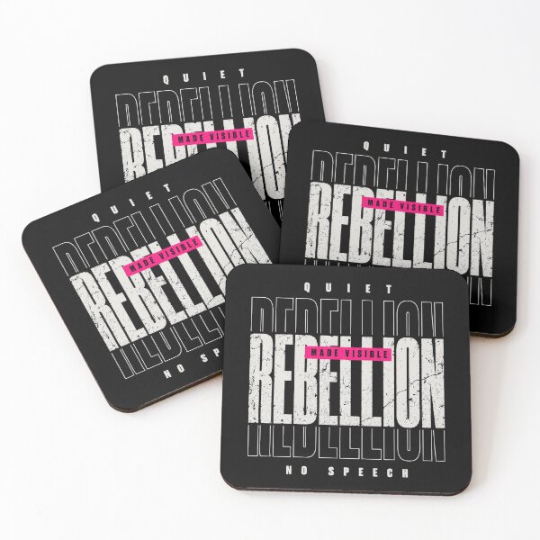 Item preview, Quiet Rebellion – Made Visible, No Speech designed and sold by the-dovlat.