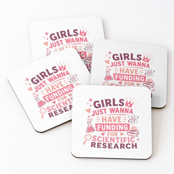 Item preview, Girls Just Wanna Have Funding For Scientific Research STEM Women Scientist designed and sold by RetroMini2026.