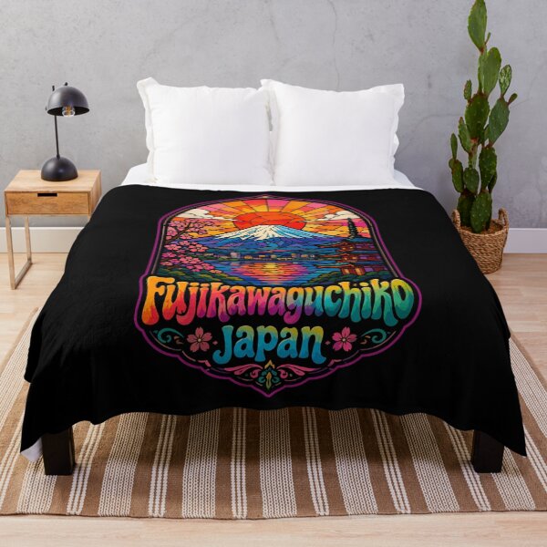 Item preview, Fujikawaguchiko Japan Stained Glass Art Travel designed and sold by TomFrontierArt.