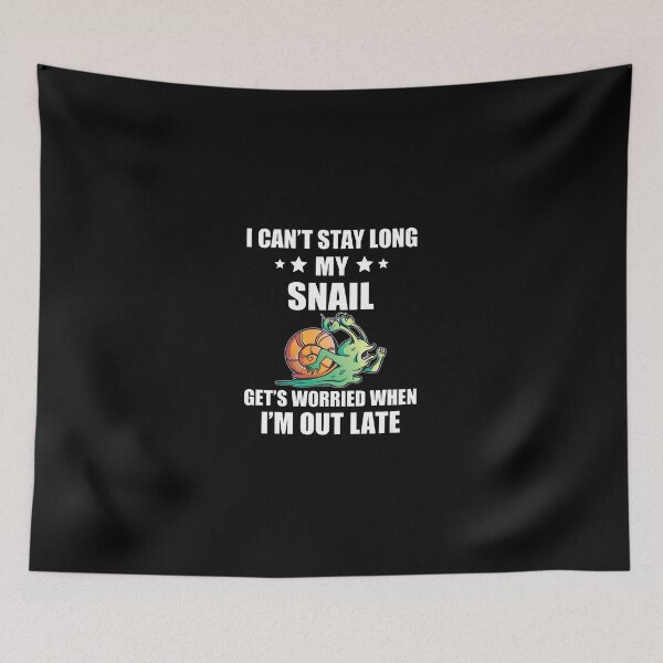 Item preview, Funny Snail Saying designed and sold by alldergreff.