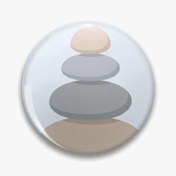 Item preview, Balanced Pebble Stack | Minimalist Coastal Zen Art designed and sold by Zaramodo.