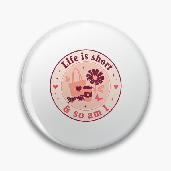 Item preview, Life Is Short & So Am I Short Person Petite Women Humor designed and sold by HumansStuck12.