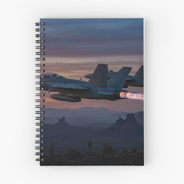 Item preview, F/A-18 Hornets on Afterburner Over Desert Mesas designed and sold by Airpower Art.