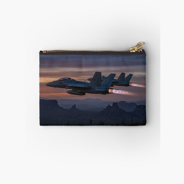 Item preview, F/A-18 Hornets on Afterburner Over Desert Mesas designed and sold by Airpower Art.