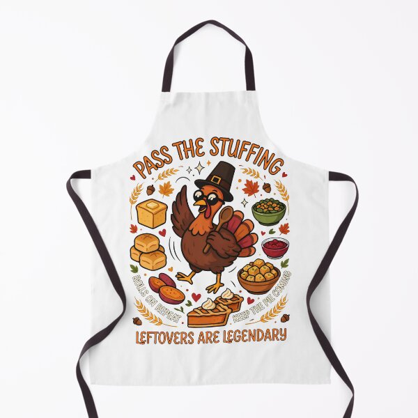 Item preview, Pass The Stuffing Funny Thanksgiving Turkey Vector T-Shirt Design - Thanksgiving Dinner Food Graphic designed and sold by Rabu10.