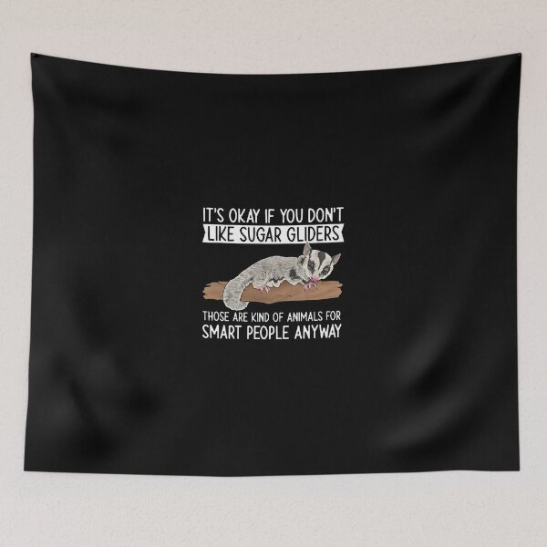 Item preview, Funny Sugar Glider Pet Owner Smart Person Animal Lover Quote designed and sold by starchfa.