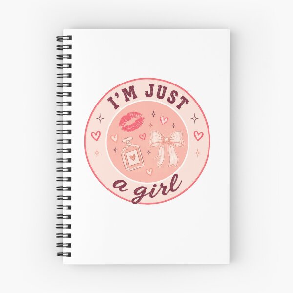 Item preview, I'm Just A Girl Feminine Lady Identity designed and sold by RetroMini2026.