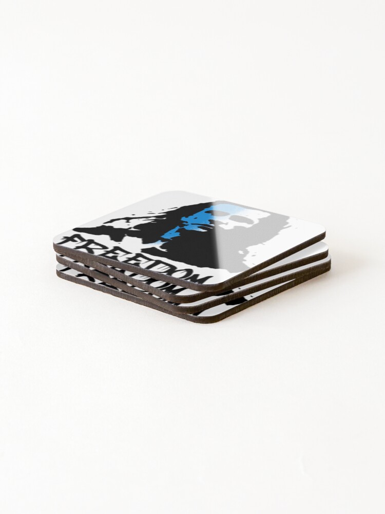 Thumbnail 4 of 5, Coasters (Set of 4), Braveheart Freedom designed and sold by RBO-Design.