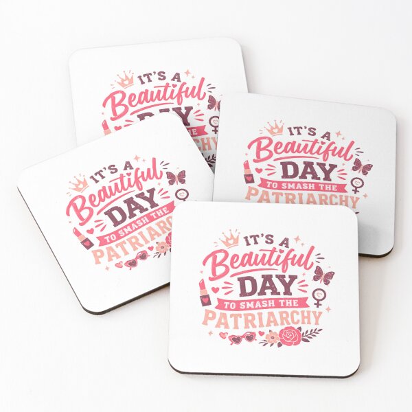 Item preview, It's A Beautiful Day To Smash The Patriarchy Feminist Women Empowerment designed and sold by RetroMini2026.