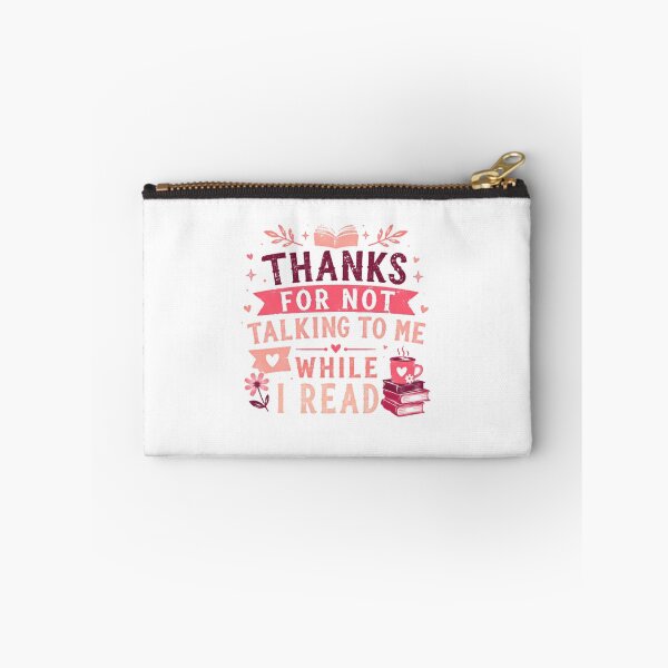 Item preview, Thanks For Not Talking To Me While I Read Book Lover Reader Introvert Reading Quiet designed and sold by RetroMini2026.