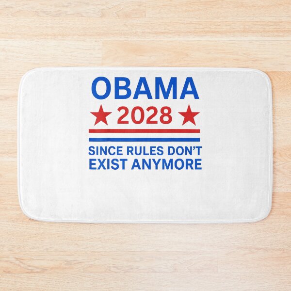 Item preview, Artworks-Obama 2028 Since Rules Don't Exist Anymore Stars designed and sold by AngelaOdonn.