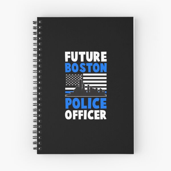Item preview, Future Boston Police Officer Skyline Flag Design designed and sold by starchfa.