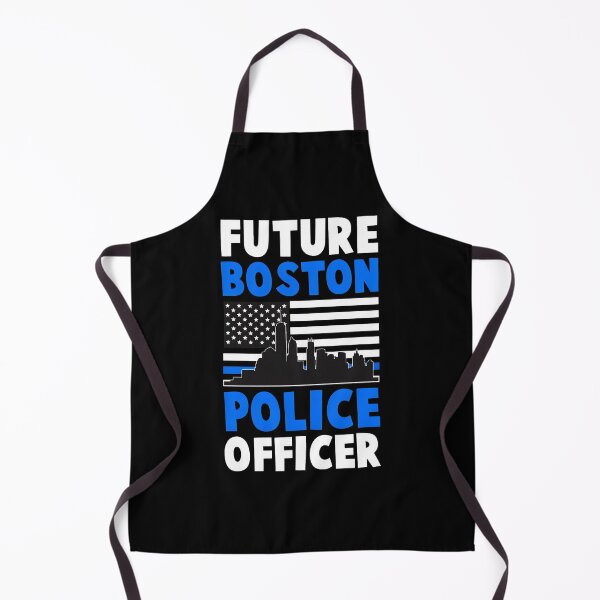 Item preview, Future Boston Police Officer Skyline Flag Design designed and sold by starchfa.