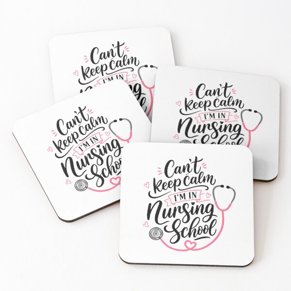 Item preview, NURSING SCHOOL - can't keep calm I'm in nursing school designed and sold by YNELENT.