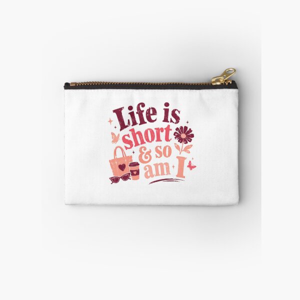 Item preview, Life Is Short & So Am I Funny Short Girl Petite Woman Humor designed and sold by RetroMini2026.
