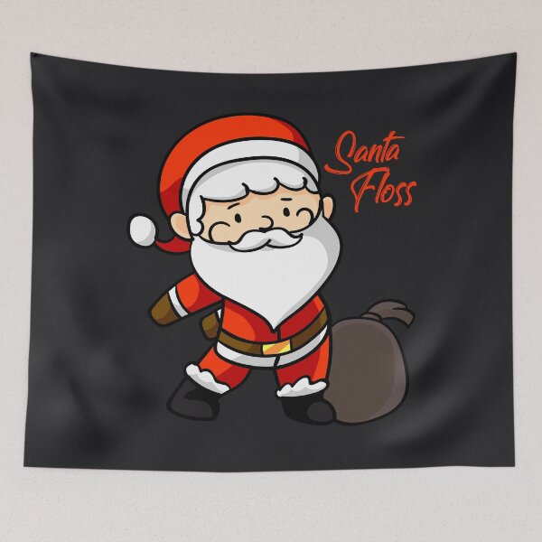 Item preview, Santa Floss - Floss Like a Boss - Flossing Christmas Design designed and sold by melsens.