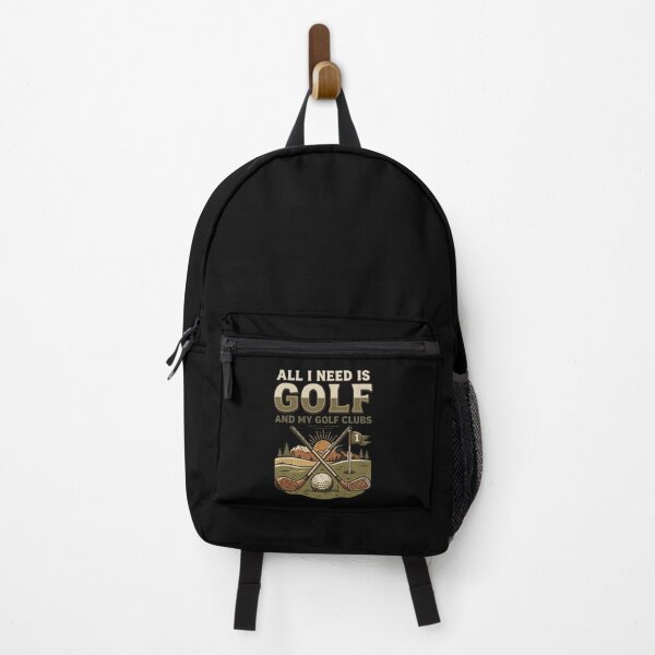 Item preview, All I Need Is Golf And My Golf Clubs designed and sold by dudelinart.