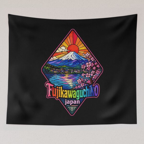 Item preview, Fujikawaguchiko Japan Stained Glass designed and sold by TomFrontierArt.