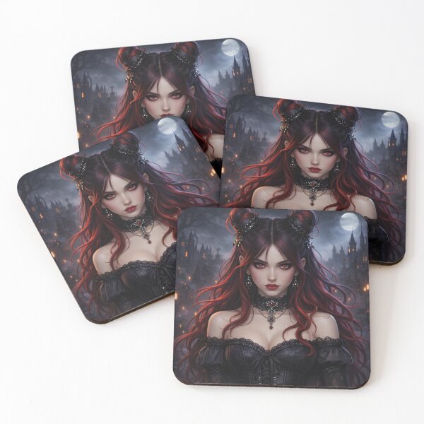 Item preview, Velvet Vampire Lady designed and sold by Bai Lesloy.