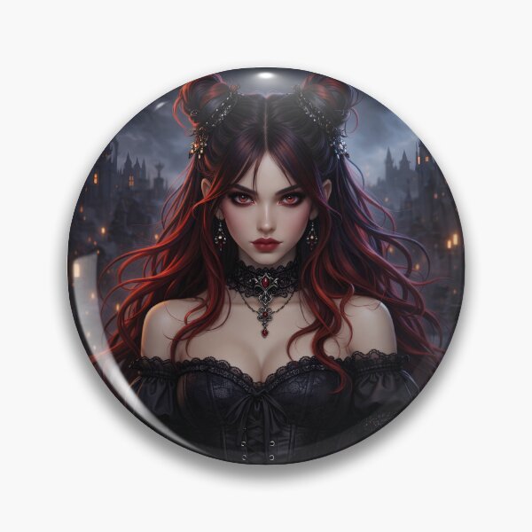 Item preview, Velvet Vampire Lady designed and sold by Bai Lesloy.