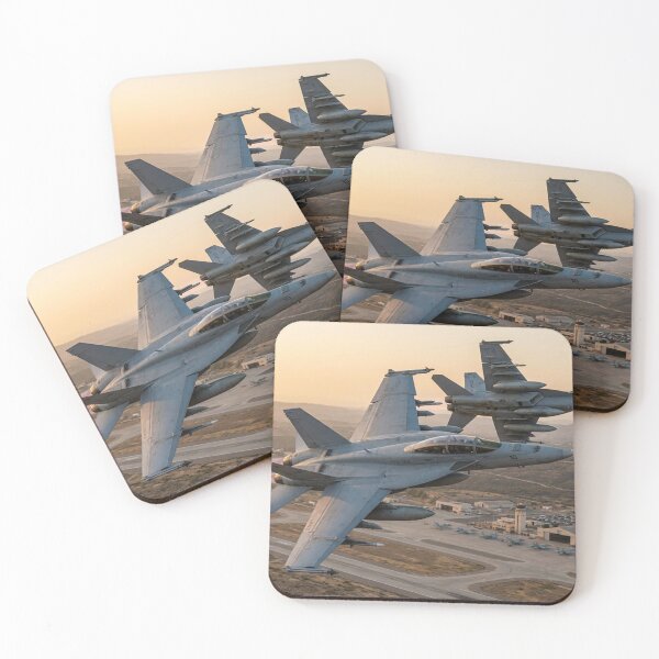 Item preview, VFA-122 F/A-18 Hornet Banking Over Home Base designed and sold by Airpower Art.