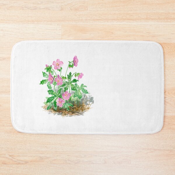 Item preview, July 27th birthday flower Wild Geranium designed and sold by 366birthflower.