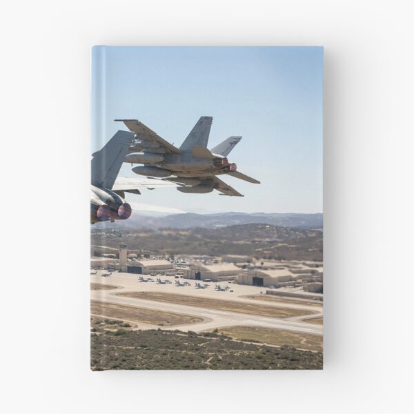 Item preview, F/A-18 Hornets on Afterburner Low Above Runway designed and sold by Airpower Art.