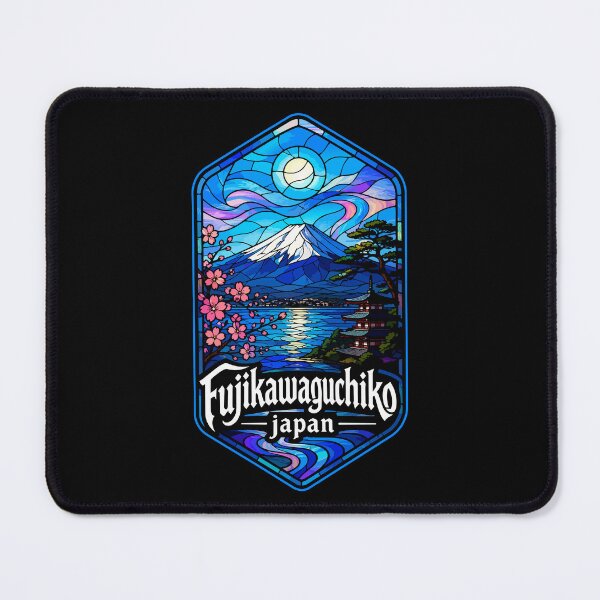 Item preview, Fujikawaguchiko Japan Stained Glass Art designed and sold by TomFrontierArt.