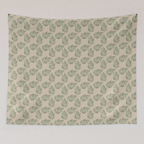 Item preview, Soft Sage Leaf Seamless Surface Pattern designed and sold by ​Jyoti Digital Artist.