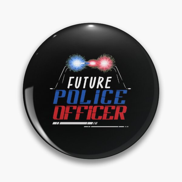 Item preview, Future Police Officer Flashing Lights Design designed and sold by angierelve.