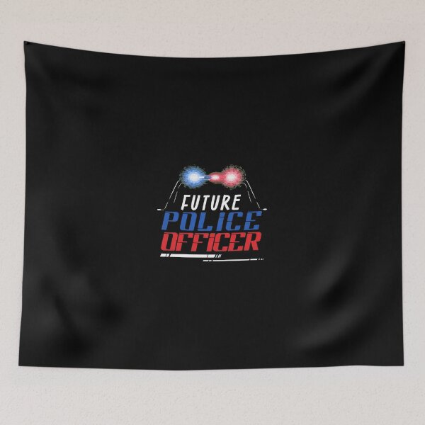 Item preview, Future Police Officer Flashing Lights Design designed and sold by angierelve.