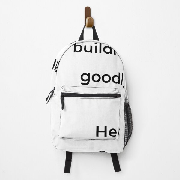 Item preview, “He of tall building and of goodly pride:” - print black designed and sold by ariksworld.