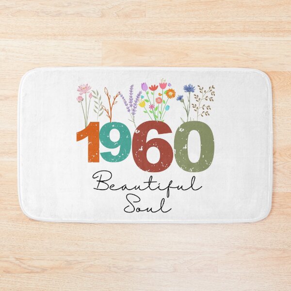 Item preview, 1960 Floral Beautiful Soul Birthday Design designed and sold by FlareCraftStudio.