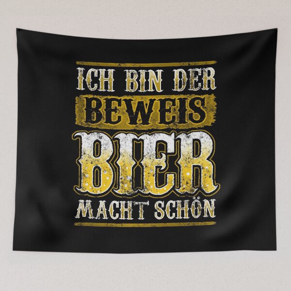 Item preview, I am the proof Beer makes you beautiful designed and sold by anziehend.